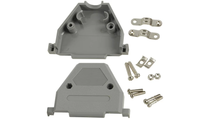 Obudowa złącza D-SUB 37p, szara