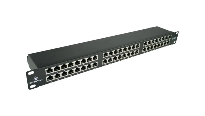 Patch panel STP kat.6, 48 portów, IDC PK050