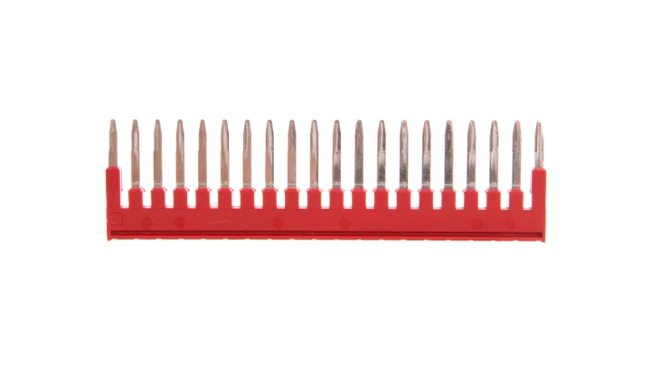 Mostek wtykany 20-biegunowy czerwony FBS 20-4 3030352