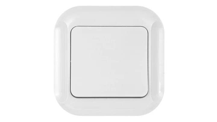 TOPAZ Łącznik p/t 10A, 250V, schodowy biały 00060278