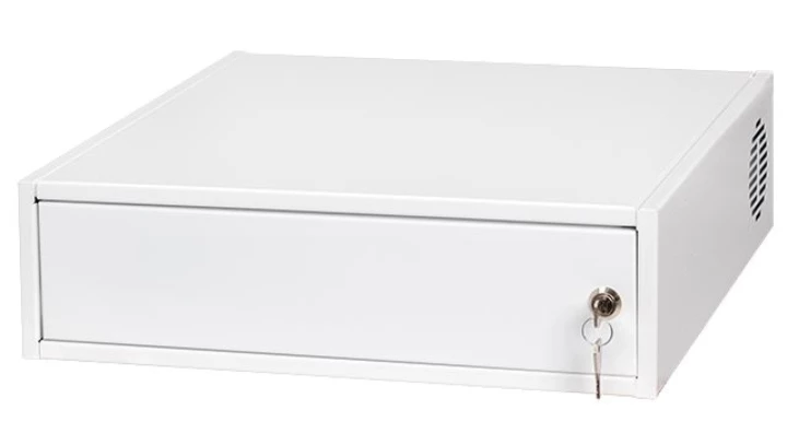 Obudowa rejestratora RACK 19 3U 425mm pozioma biała