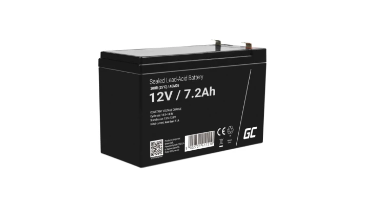 Akumulator AGM Green Cell 12V 7,2Ah