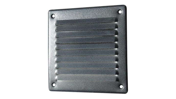 Kratka wentylacyjna aluminiowa D/AKK Dospel 150 brązowa