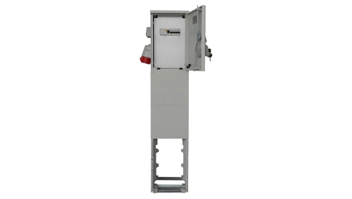 Rozdzielnica elektryczna budowlana na fundamencie (2X2P+Z, 1X16A/5P, 1X32A/5P) RB26x40-K40-00112Z-F0