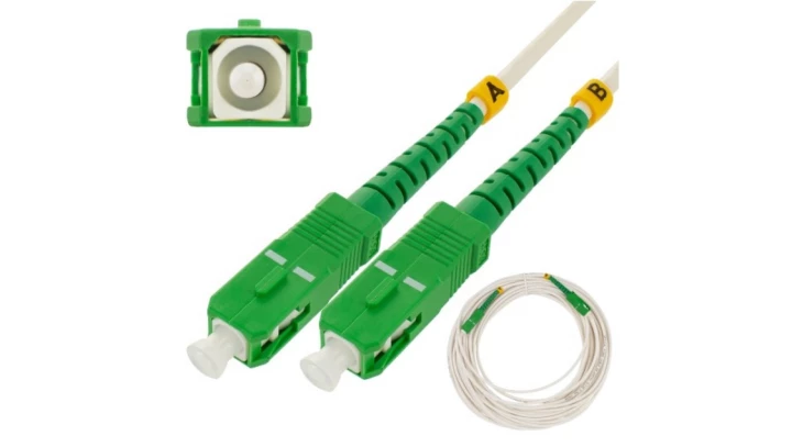 Patchcord światłowodowy FO SM SC/APC-SC/APC simplex 9/125 G.657A2 40m