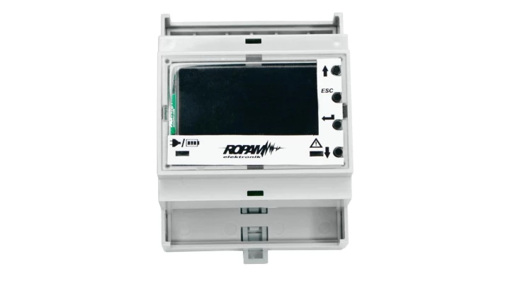 Panel LCD-HMI w obudowie na szynę DIN 4 moduły, kompatybilność: BasicGSM 2, MultiGSM 2 (bez -PS)