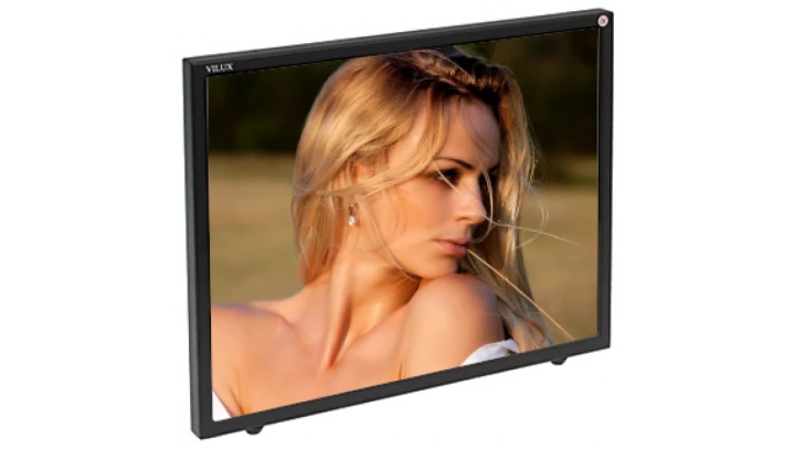 Monitor przemysłowy do pracy ciągłej w metalowej obudowie, LED, TFT-LCD, VGA, 2XVIDEO, HDMI, AUDIO, pilot, 19 VMT-195M