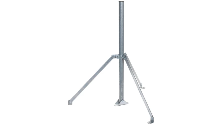 Uchwyt murowy do mocowania anten WLAN, DVB-T Stal ocynkowana średnica fi 50mm, wysokość 1030mm UMA-50R100