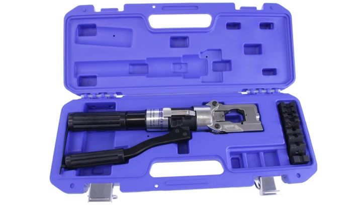 Praska hydrauliczna do kabli 10-185mm2 / HK-185 PRASKA DO KABLI + MATRYCE 10-16-25-35-50-70-95-120-150-185 / ENERGOTYTAN