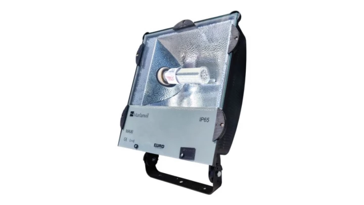Zestaw oprawa naświetlacz HQI IP65 + inteligentna żarówka LED 125W Doktorvolt 4876