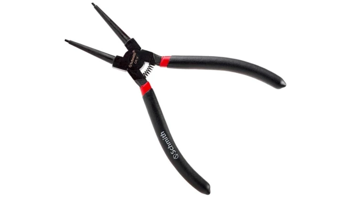 Szczypce do pierścieni Segera proste wewnętrzne 160mm Schmith