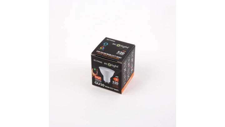 Żarówka LED SMART TUYA GU10 6W RGB CCT Wifi tuya