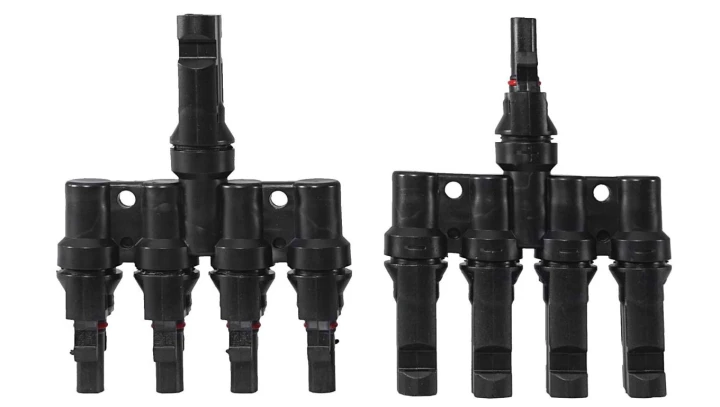 ZŁĄCZE KONEKTOR MC4 CZWÓRNIK RÓWNOLEGŁY SOLARNY MC4-RR-4