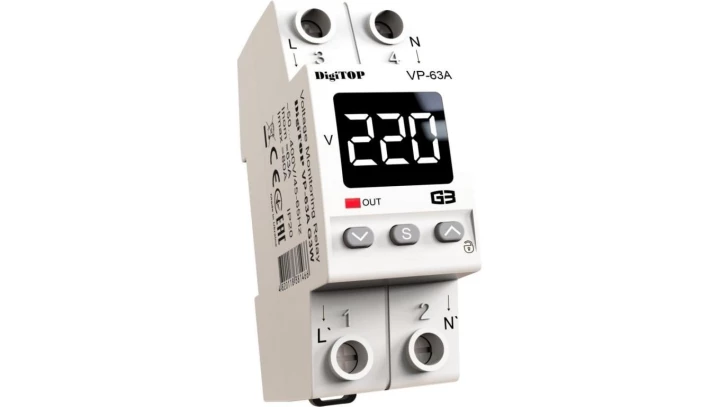 Przekaźnik napięciowy DigiTOP VP-63A G3W