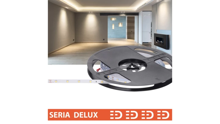 Taśma Delux 24V 48led 2700K 540lm 540lm SMD2835 (10)