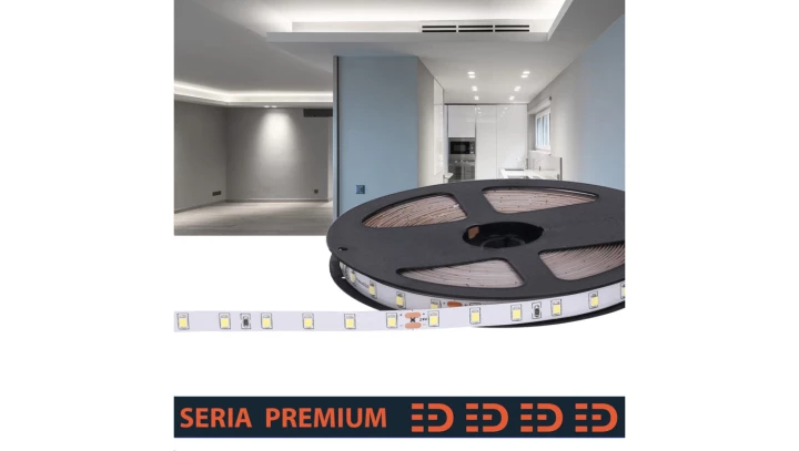 Taśma Premium 24V 70 led 5700K PL 980lm SMD2835 (50) 3Y