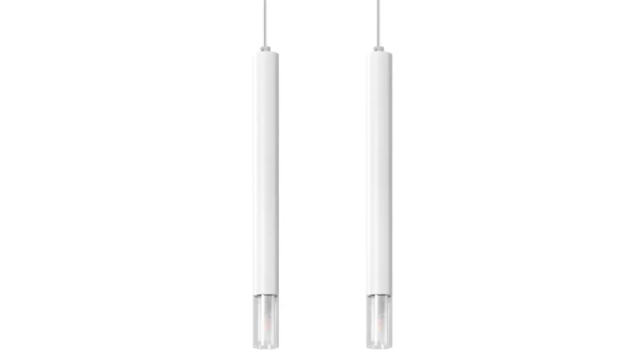 Lampa wisząca WEZYR 2 biała