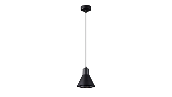 Lampa wisząca TAZILA 1 czarna ES111