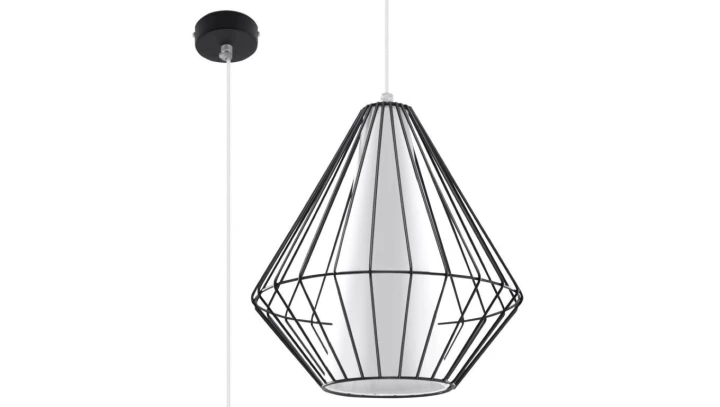 Lampa Wisząca DEMI Czarna SL.0298 SOLLUX