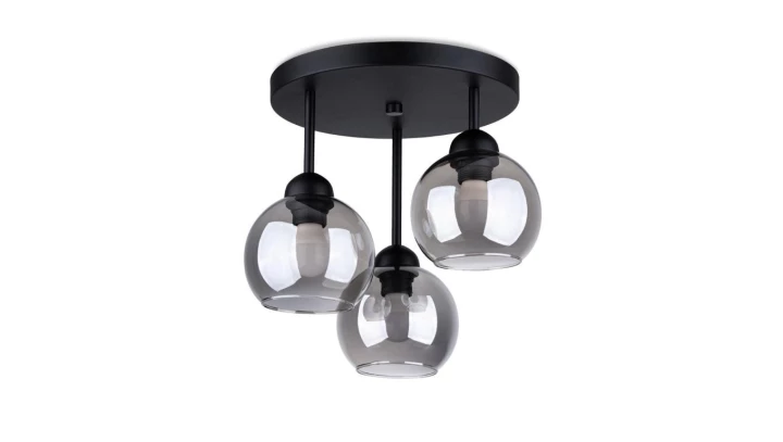 Żyrandol ALINO 3 czarny