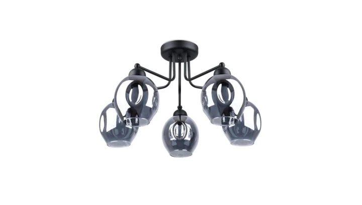 Żyrandol FILLAN 5 czarny
