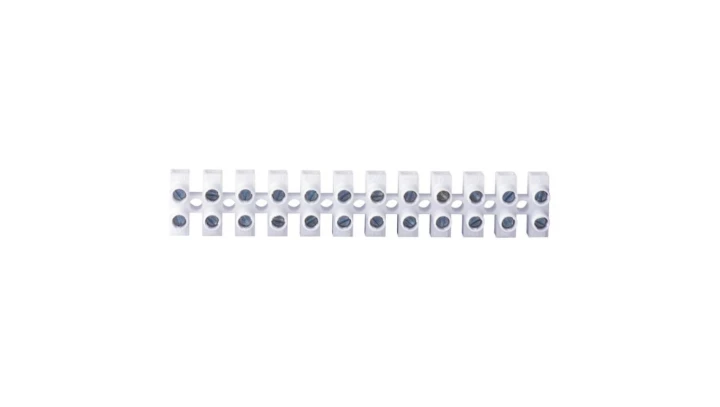 Kostka łączeniowa terminal block 12×6,00 mm biała EMOS A4006