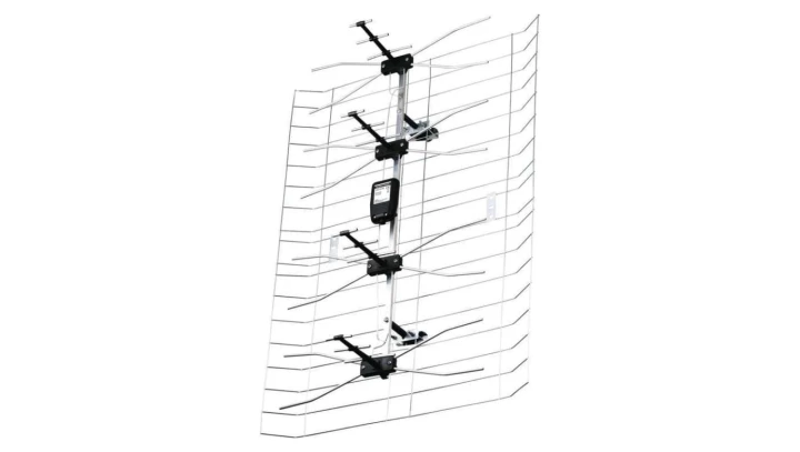 Antena zewnętrzna EM-008, 0–80 km, DVB-T2, DAB, filtr LTE/4G EMOS J5818