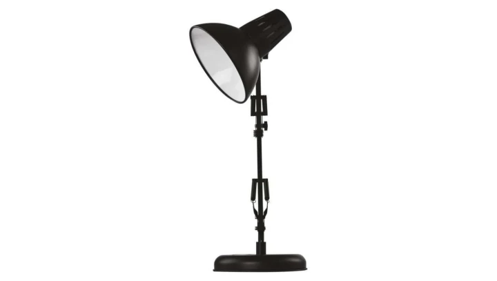 Lampa biurkowa E27 DUSTIN 46 cm czarna EMOS Z7612B