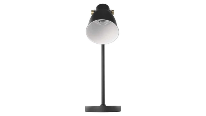 Lampa biurkowa E27 JULIAN 46 cm czarna EMOS Z7621B