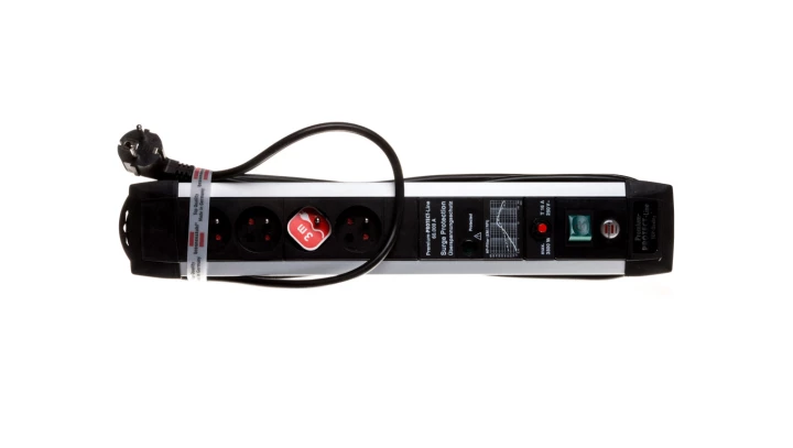 Listwa przeciwprzepięciowa Premium Protect Line 60kA 4x230V 3m H05VV-F 3G1,5 1391004604