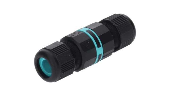 ZŁĄCZKA HERMETYCZNA 2-PIN IP68 TECHNO