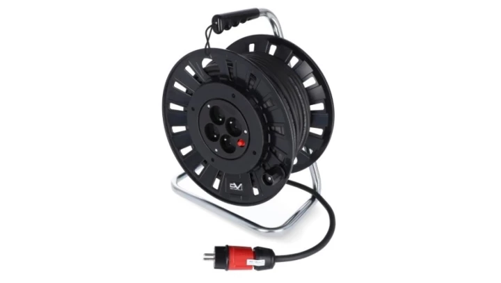 Przedłużacz bębnowy 4x230V/16A 25m 3x2,5mm2 9994