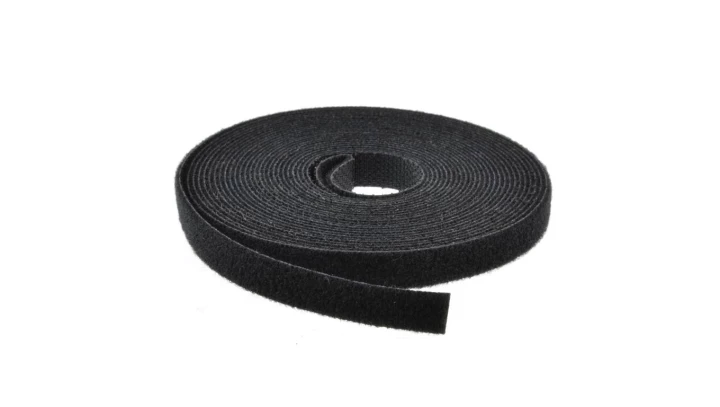 Taśma rzepowa 10mm 5m czarna Back to Back