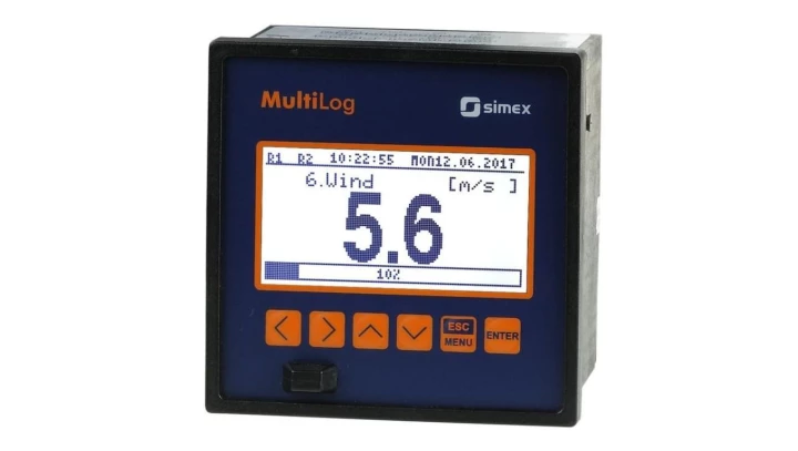 Rejestrator danych - 8 kanałów - sygnał analogowy prądowy 0-20mA/4-20mA, napięciowy 0-5V/1-5V/0-10V/2-10V – USB RS-485 - SRD-99W