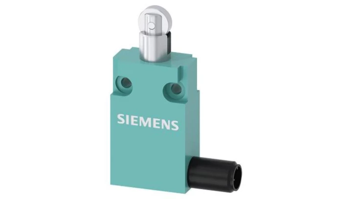 Wyłącznik pozycyjny kompaktowy metal 30mm 1Z 1R migowe trzpień z rolką stalową złącze3 M12 5pin IP67 3SE5413-0CD20-1EB1