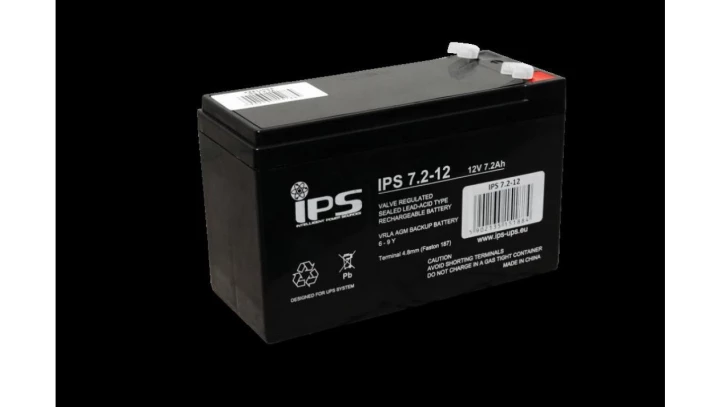 Akumulator AGM 12V 7,2Ah