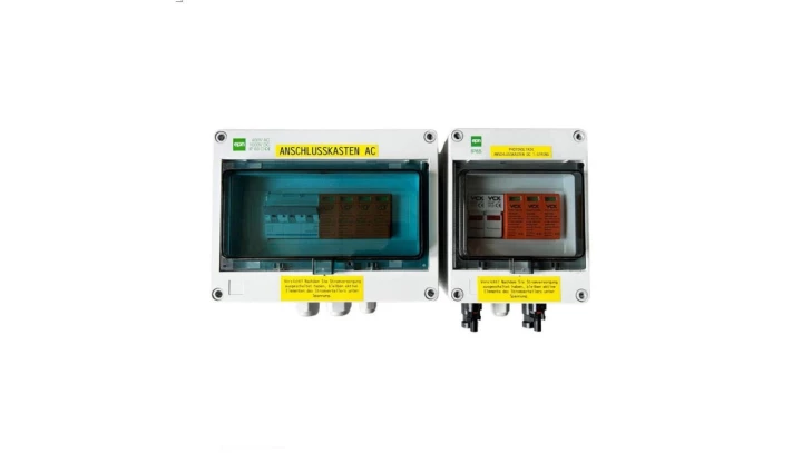 Set DC+AC Skrzynka PV przyłączeniowa 1-stringowa DC1S3P+AC3P4P