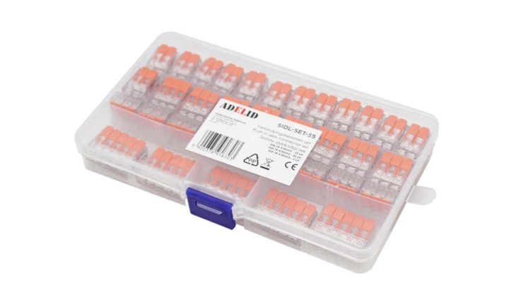 ZESTW SZYBKOZŁĄCZEK na drut i linkę SIDL-SET-55