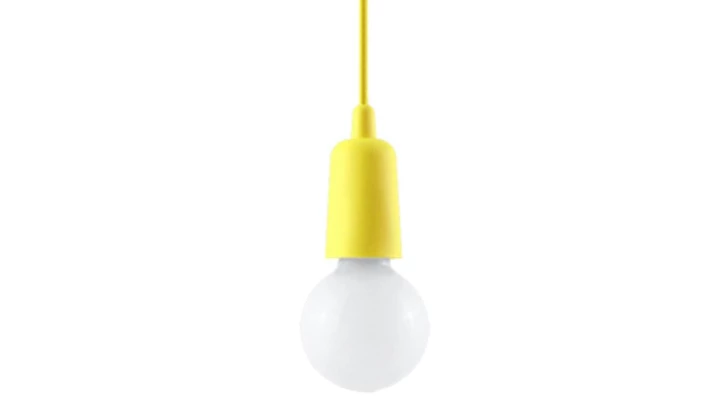 Lampa wisząca DIEGO 1 żółta SL.0578 SOLLUX