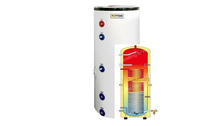 Zasobnik - zbiornik FOTTON 400l CWU podgrzewacz do pomp ciepła jedna weżonica stal nierdzewna