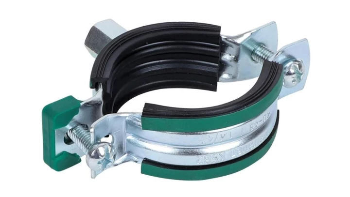 Obejma do rur KSB2 z okładziną M8/10 / 3396200 / Rozmiar 192-200mm /