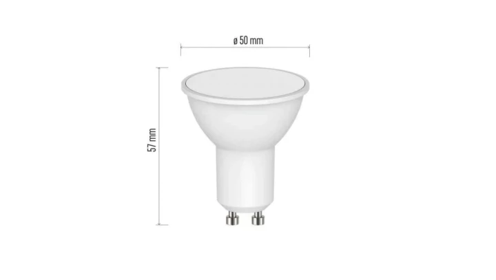 Emos Żarówka LED 8,4W GU10 neutralna biała 4000K 806lm