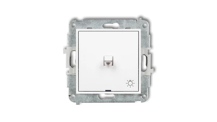 ICON Mechanizm łącznika zwierny światło w stylu amerykańskim biały mat 25IWPUS-5