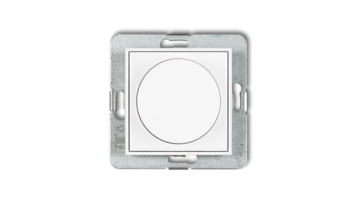 ICON Mechanizm elektronicznego regulatora oświetlenia przyciskowo-obrotowego biały IRO-1