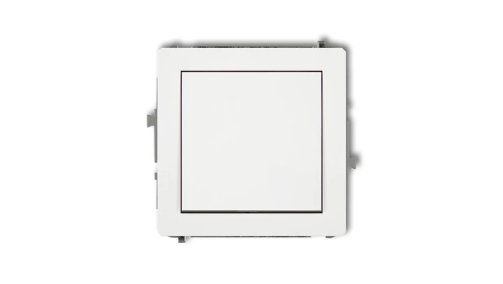 DECO Mechanizm łącznika jednobiegunowego, biały mat 25DWP-1