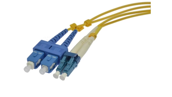Patchcord światłowodowy FO SM LC-SC duplex 9/125 2m