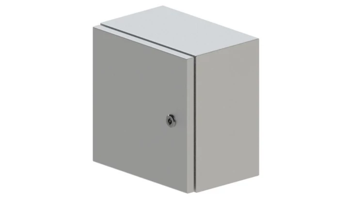 Obudowa metalowa WE-RH 400x300x150 mm IP66 z płytą montażową