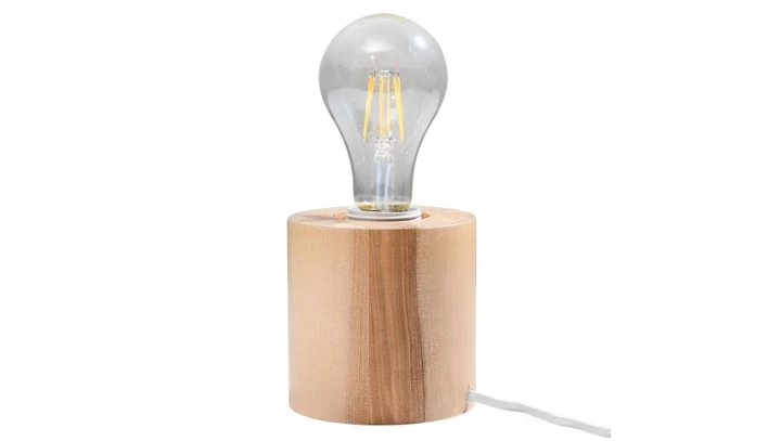 Lampa biurkowa SALGADO naturalne drewno SL.0674 SOLLUX