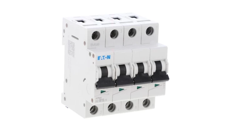 Wyłącznik nadprądowy 4P B 15A 15kA AC FAZ-B15/4 279034