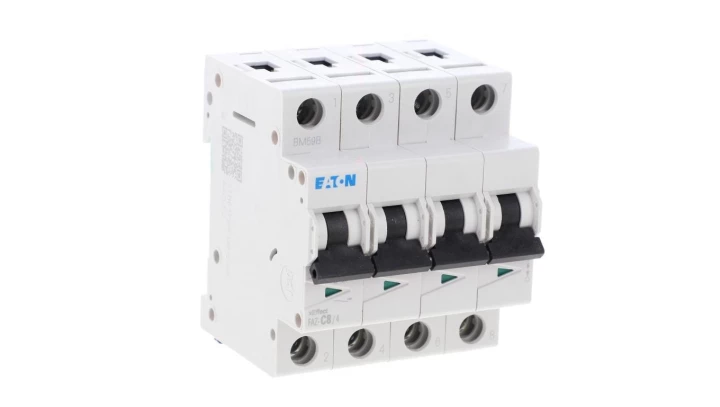Wyłącznik nadprądowy 4P C 8A 15kA AC FAZ-C8/4 279056